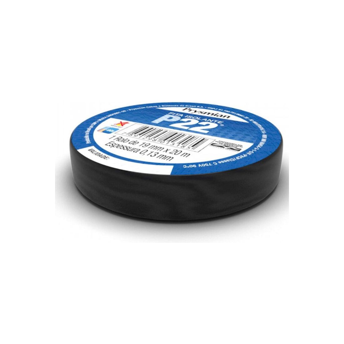 FITA ISOLANTE P22 20M X 19MM PRYSMIAN FITA ISOLANTE P22 20M X 19MM PRYSMIAN
