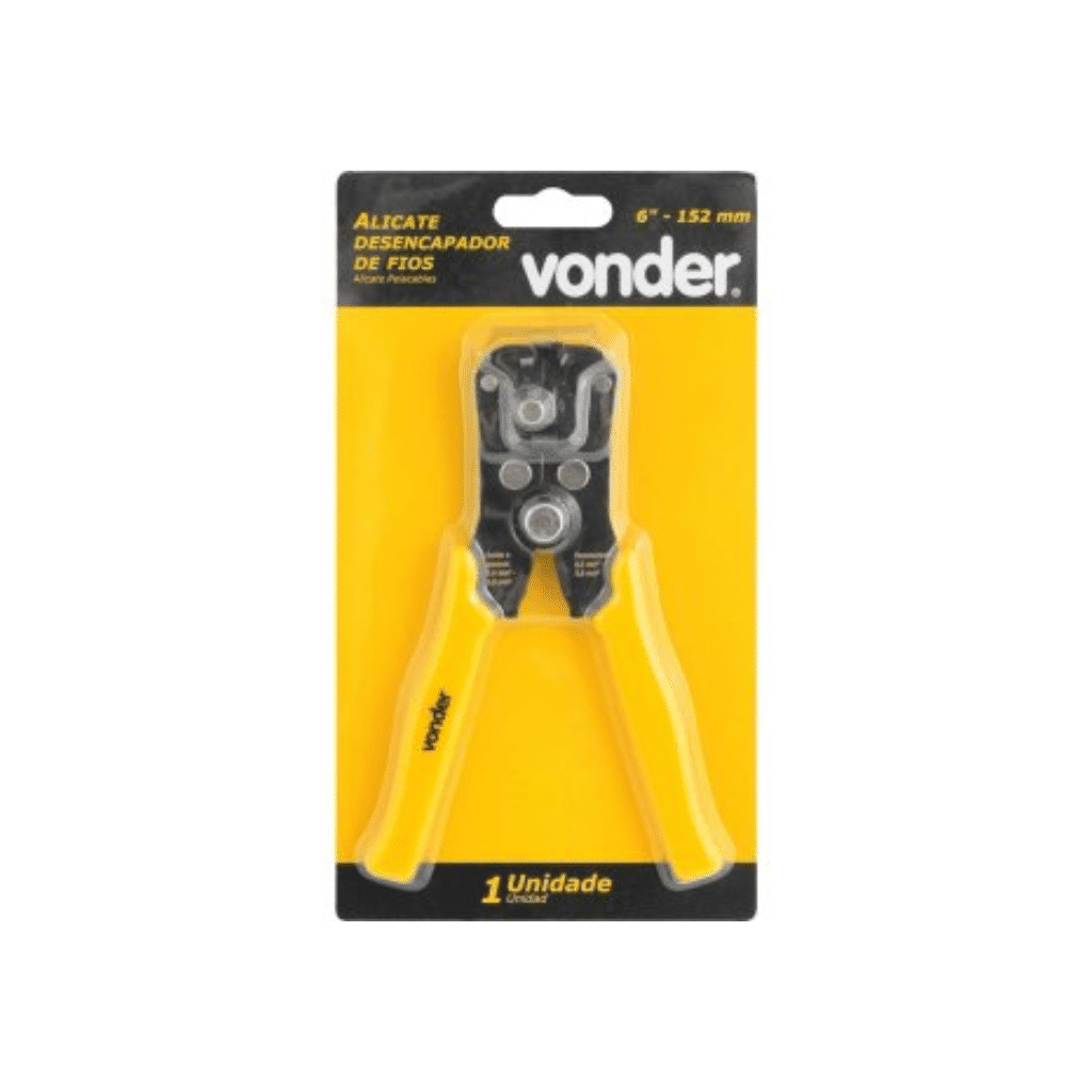 ALICATE DESENCAPADOR DE FIOS 6" AUTO VONDER