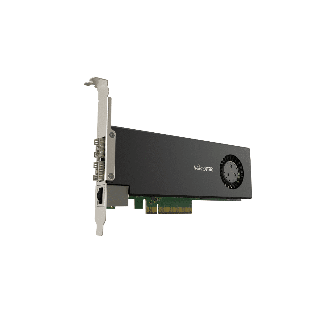 MIKROTIK CCR2004-1G-2XS-PCIE - 1P GIGA + 2P SFP (25G) MIKROTIK CCR2004-1G-2XS-PCIE - 1P GIGA + 2P SFP (25G)