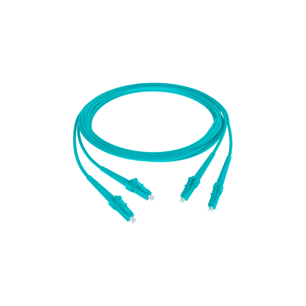 CDM CORDAO OPTICO DUPLEX MULTI MODE OM3 (2,50 LC UPC/LC UPC 2MM ACQUA)
