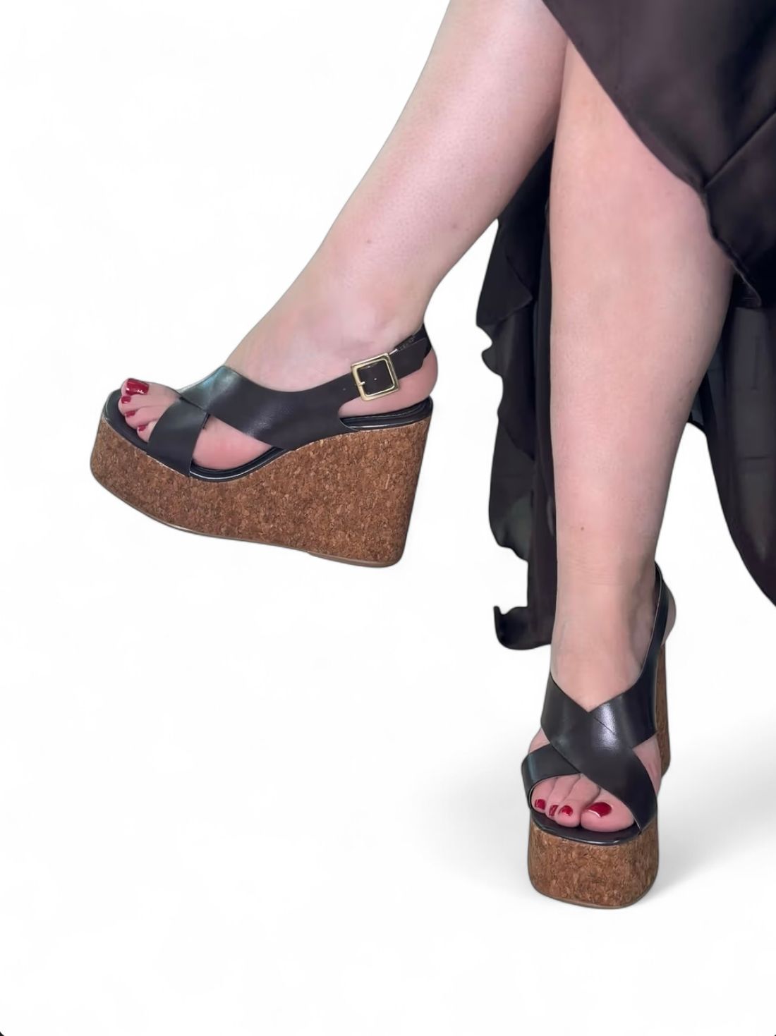 PATY - SANDÁLIA PLATAFORMA CORTIÇA MARROM PATY - SANDÁLIA PLATAFORMA CORTIÇA MARROM