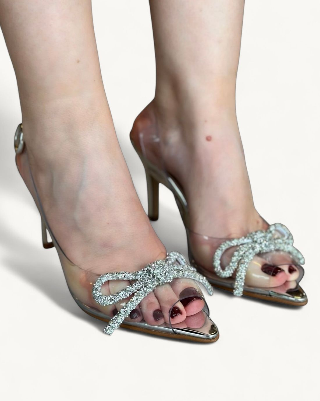 AGATHA - SANDÁLIA SILICONE LAÇO PRATA AGATHA - SANDÁLIA SILICONE LAÇO PRATA