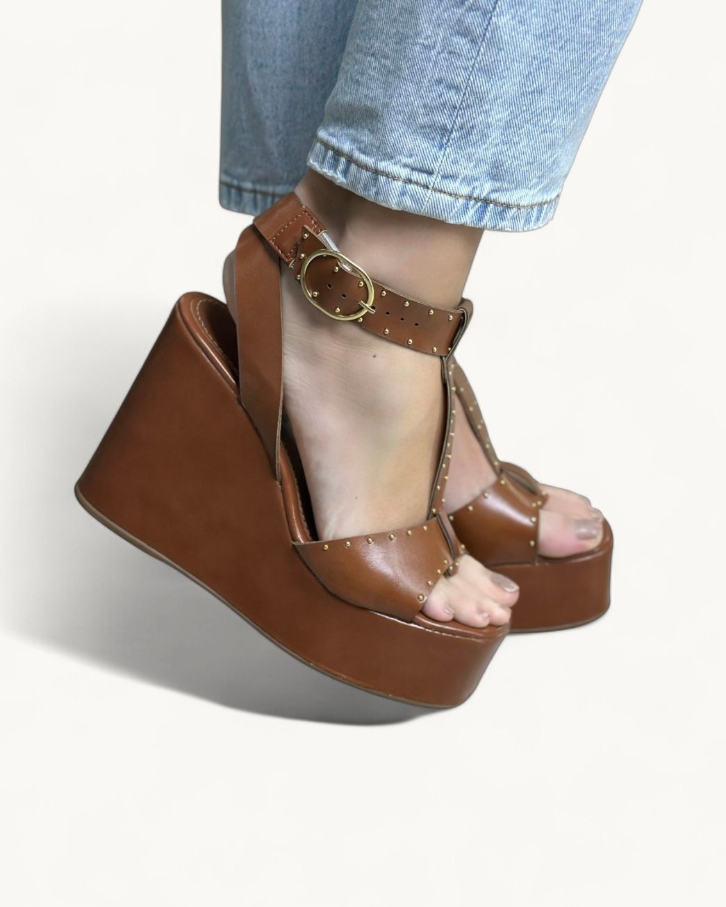 ZAYA - SANDÁLIA PLATAFORMA CARAMELO ZAYA - SANDÁLIA PLATAFORMA CARAMELO