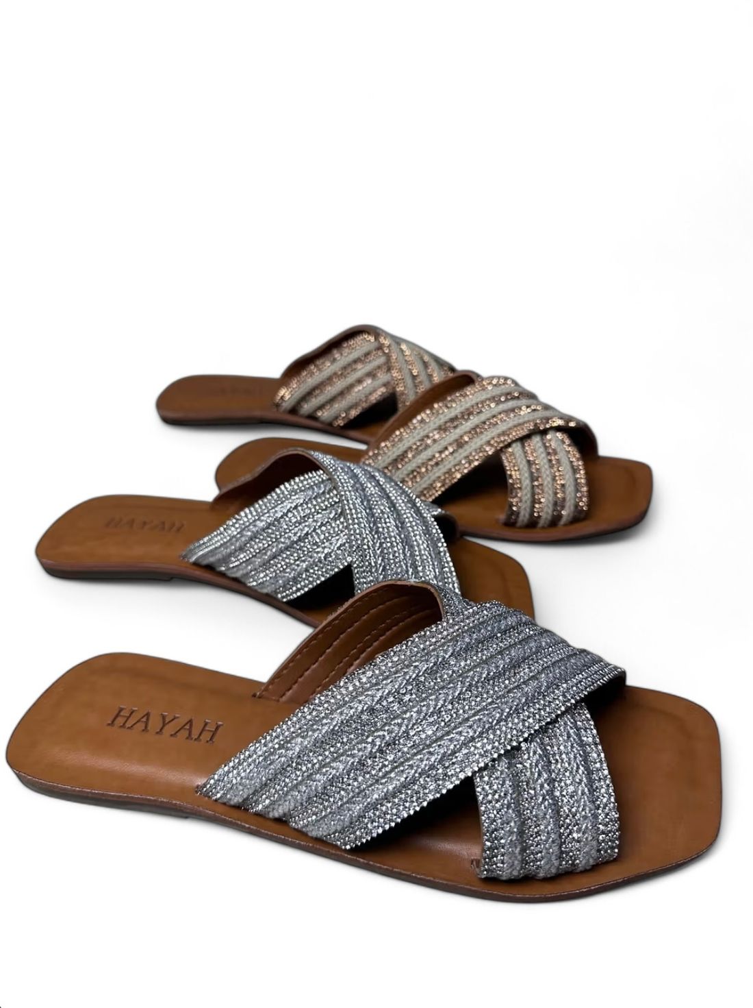 MIA - FLAT RASTEIRA CORDA COM STRASS DOURADO MIA - FLAT RASTEIRA CORDA COM STRASS DOURADO