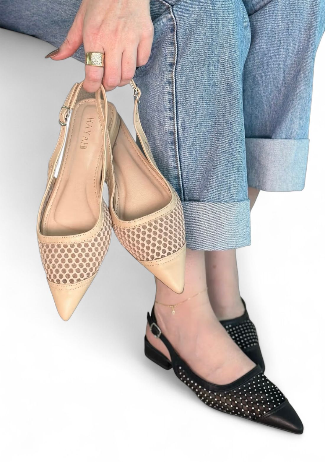 SILVIA - SAPATILHA TELA CRISTAL PRETA SILVIA - SAPATILHA TELA CRISTAL PRETA