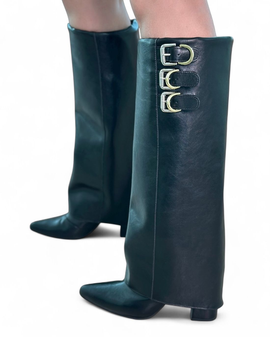 ALDARA - BOTA COURO CANO LONGO PRETA ALDARA - BOTA COURO CANO LONGO PRETA