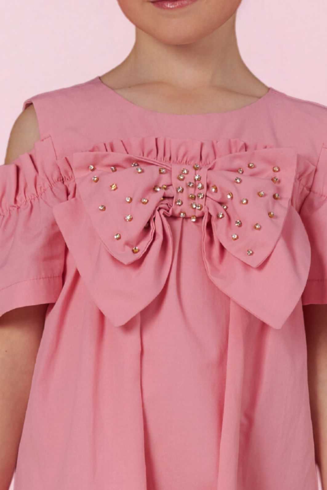 Vestido max laço bordado Vestido max laço bordado