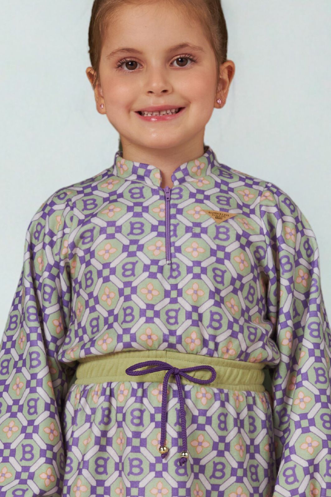 Vestido de malha soft estampado Vestido de malha soft estampado