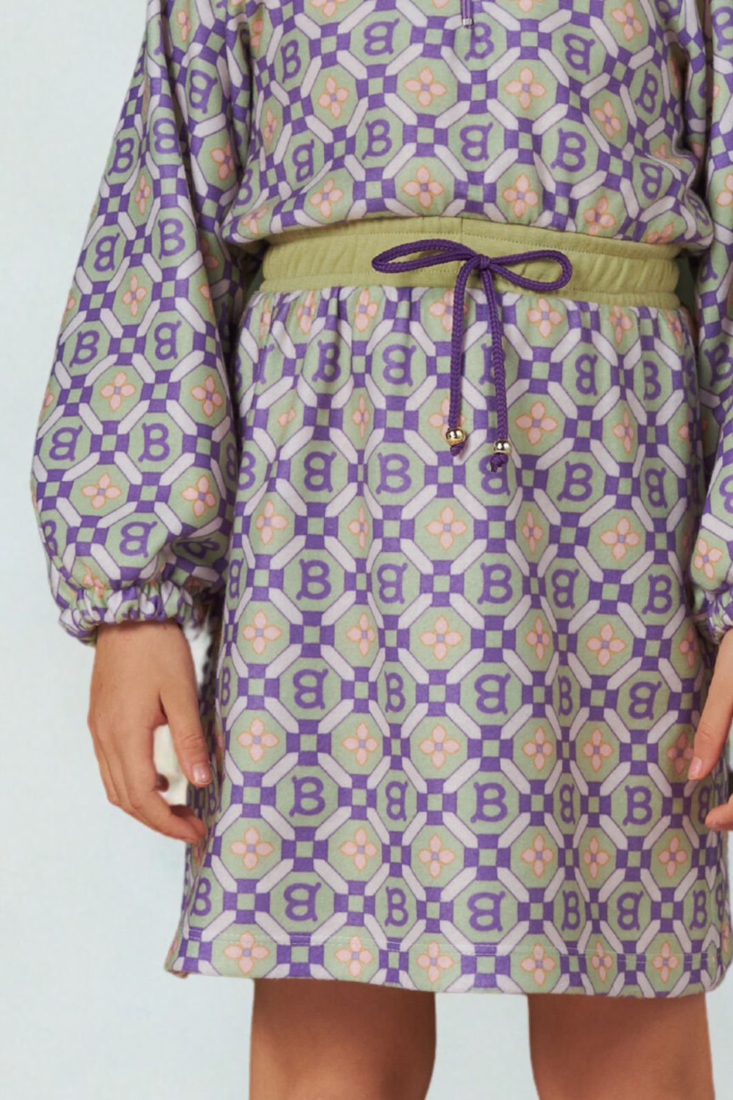 Vestido de malha soft estampado Vestido de malha soft estampado