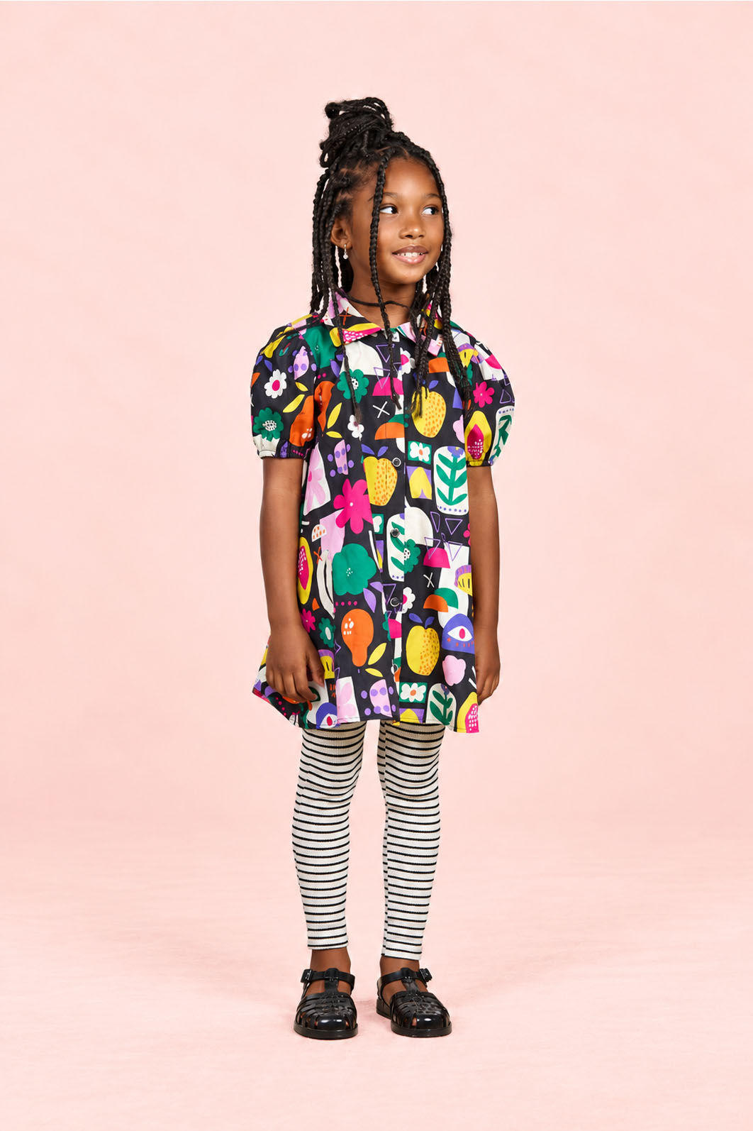 Conjunto Camisa De Tricoline E Legging Listrada Conjunto Camisa De Tricoline E Legging Listrada