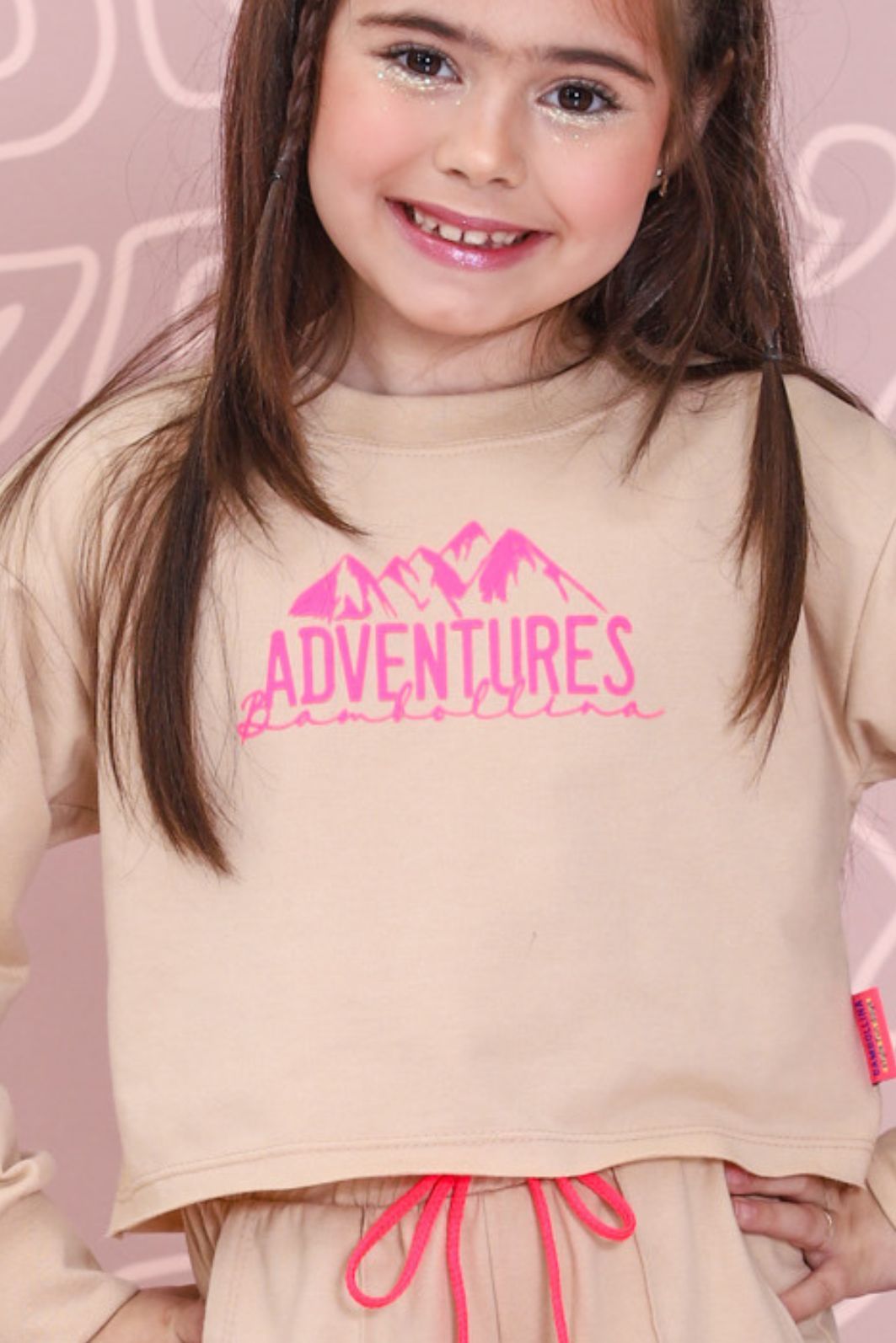 Moletom com silk frontal