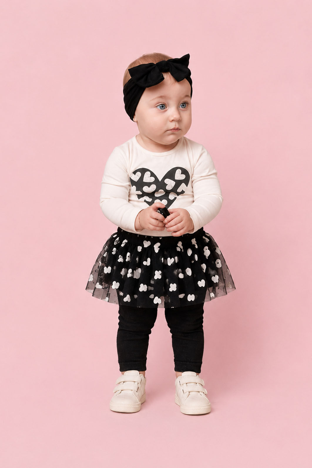 Conjunto Body Com Silk e Legging Com Babado De Tule Conjunto Body Com Silk e Legging Com Babado De Tule
