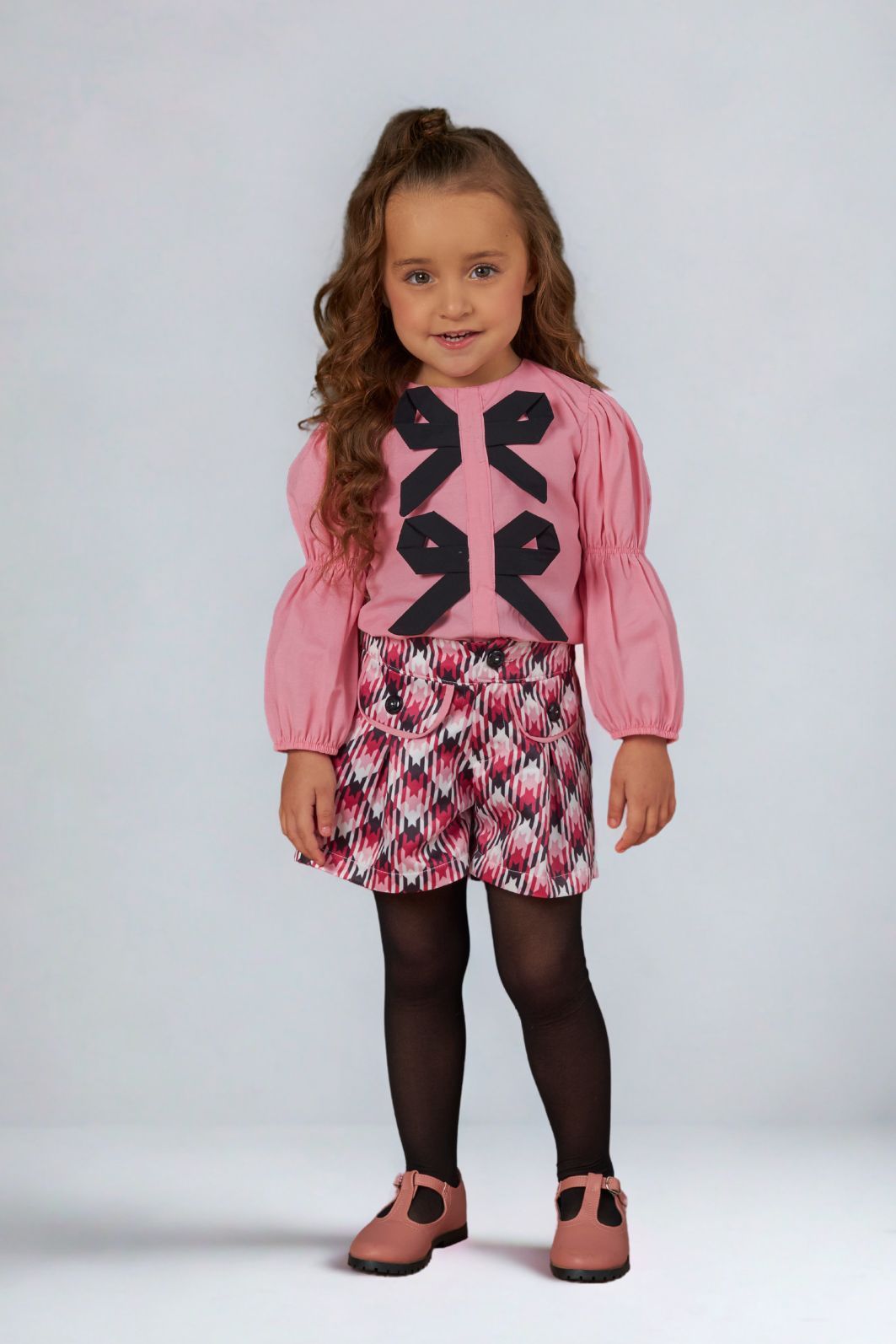 Conjunto camisa e short estampado