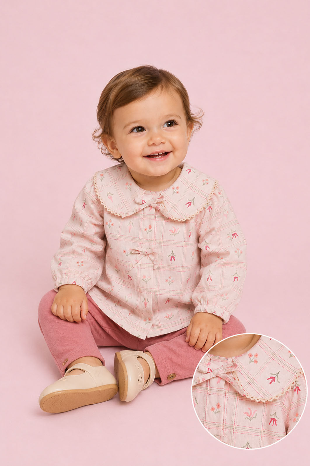 Conjunto Camisa Estampada E Legging Lisa Canelada Conjunto Camisa Estampada E Legging Lisa Canelada