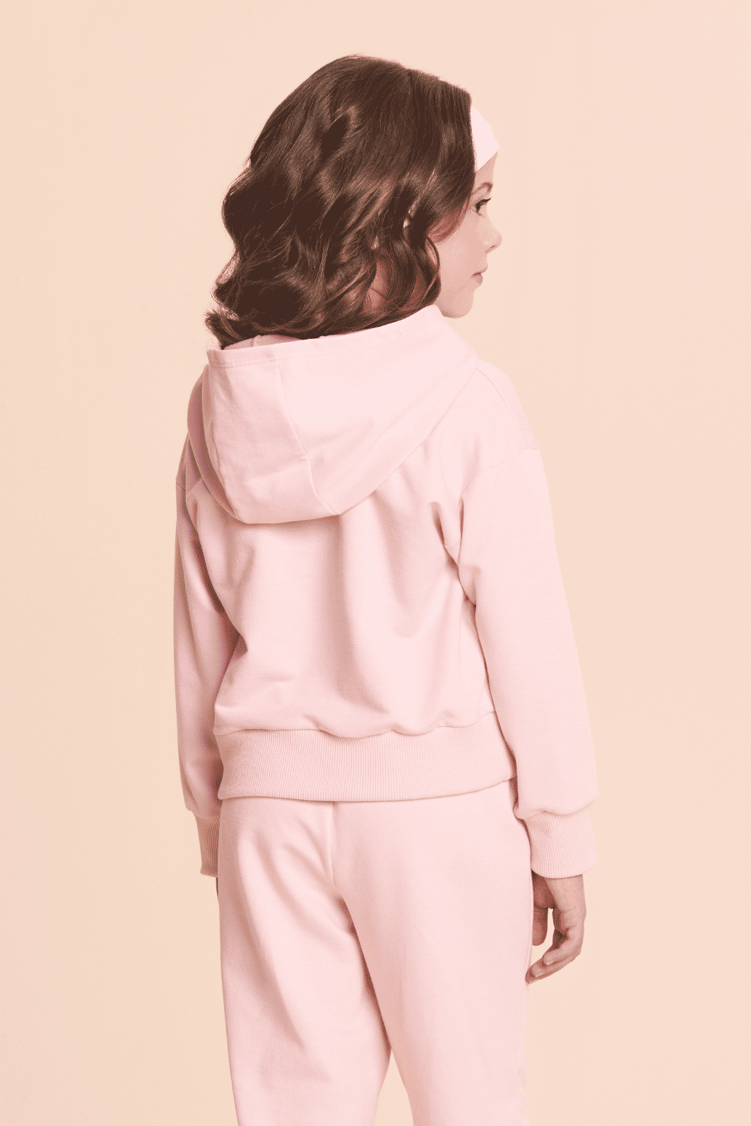 Conjunto de moletinho rosa bebê Conjunto de moletinho rosa bebê