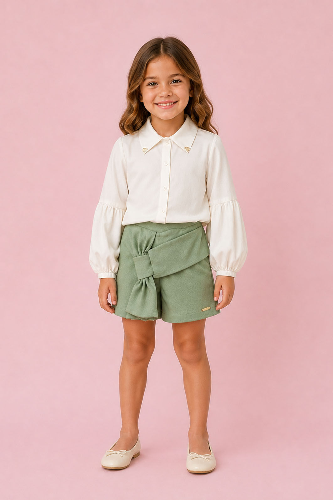 Conjunto Camisa De Air Flow E Short Saia De Cotelê Conjunto Camisa De Air Flow E Short Saia De Cotelê