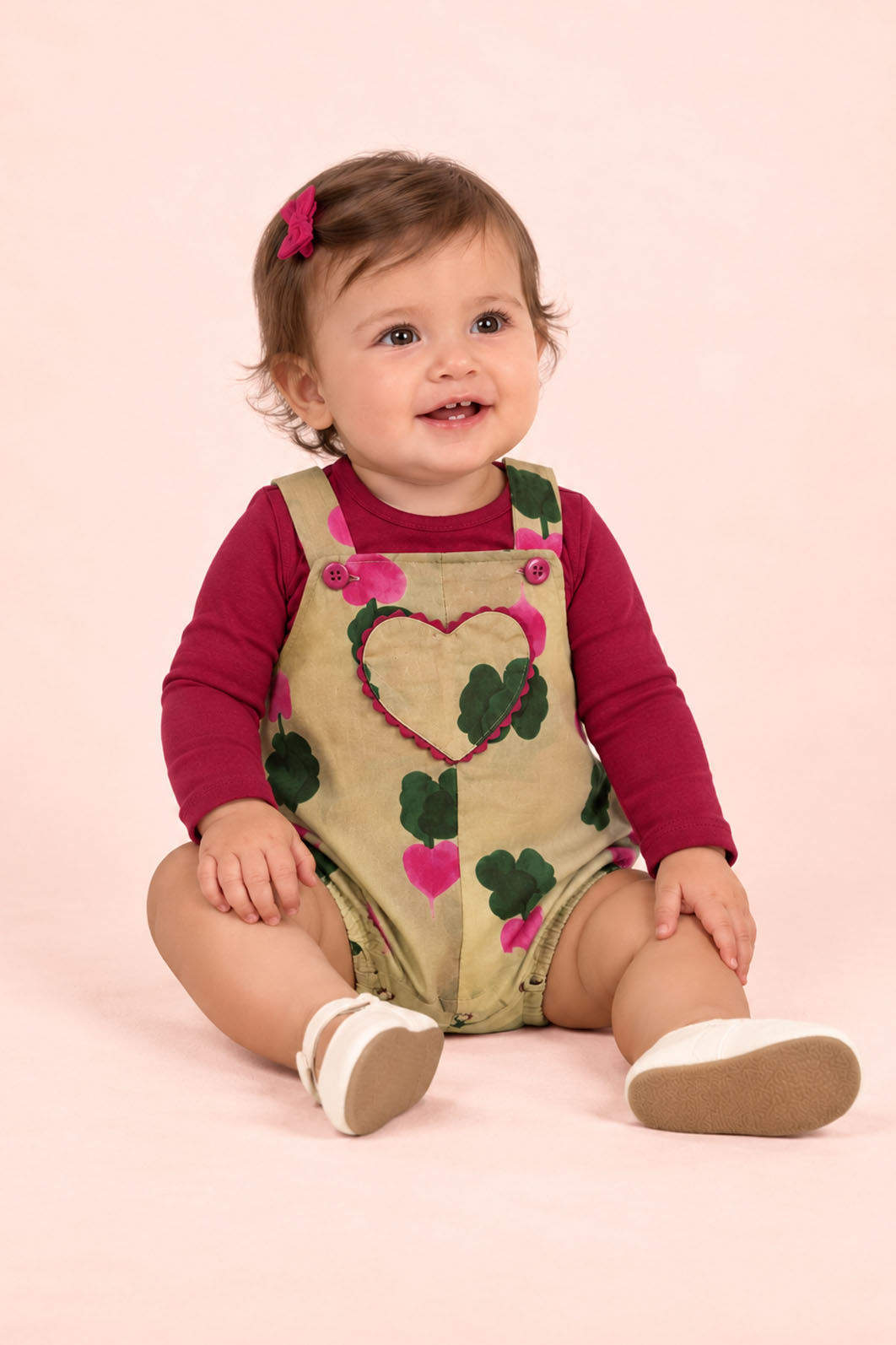 Conjunto Body De Cotton E Romper De Tricoline Conjunto Body De Cotton E Romper De Tricoline