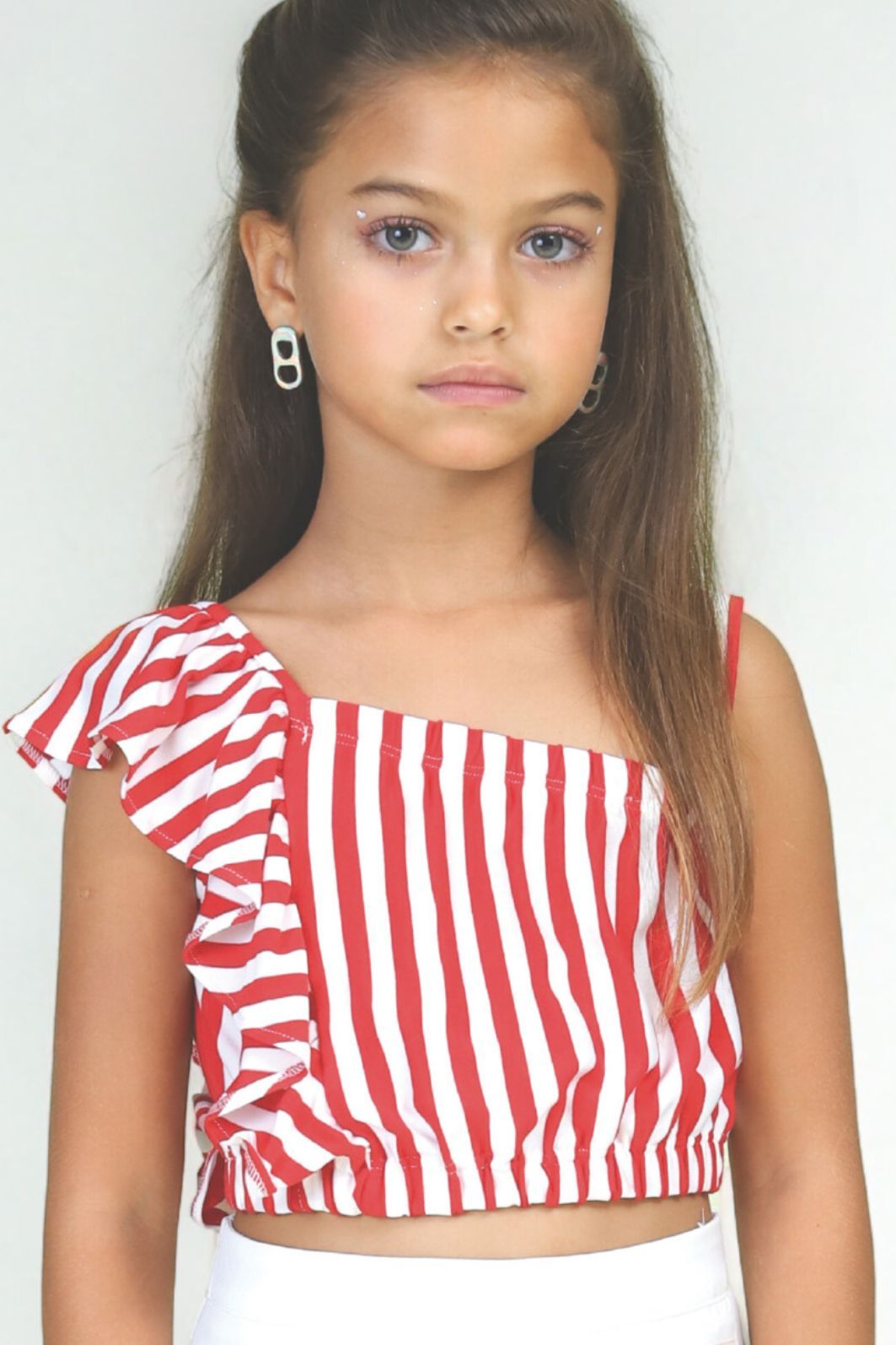 Top Listrado Assimétrico Top Listrado Assimétrico