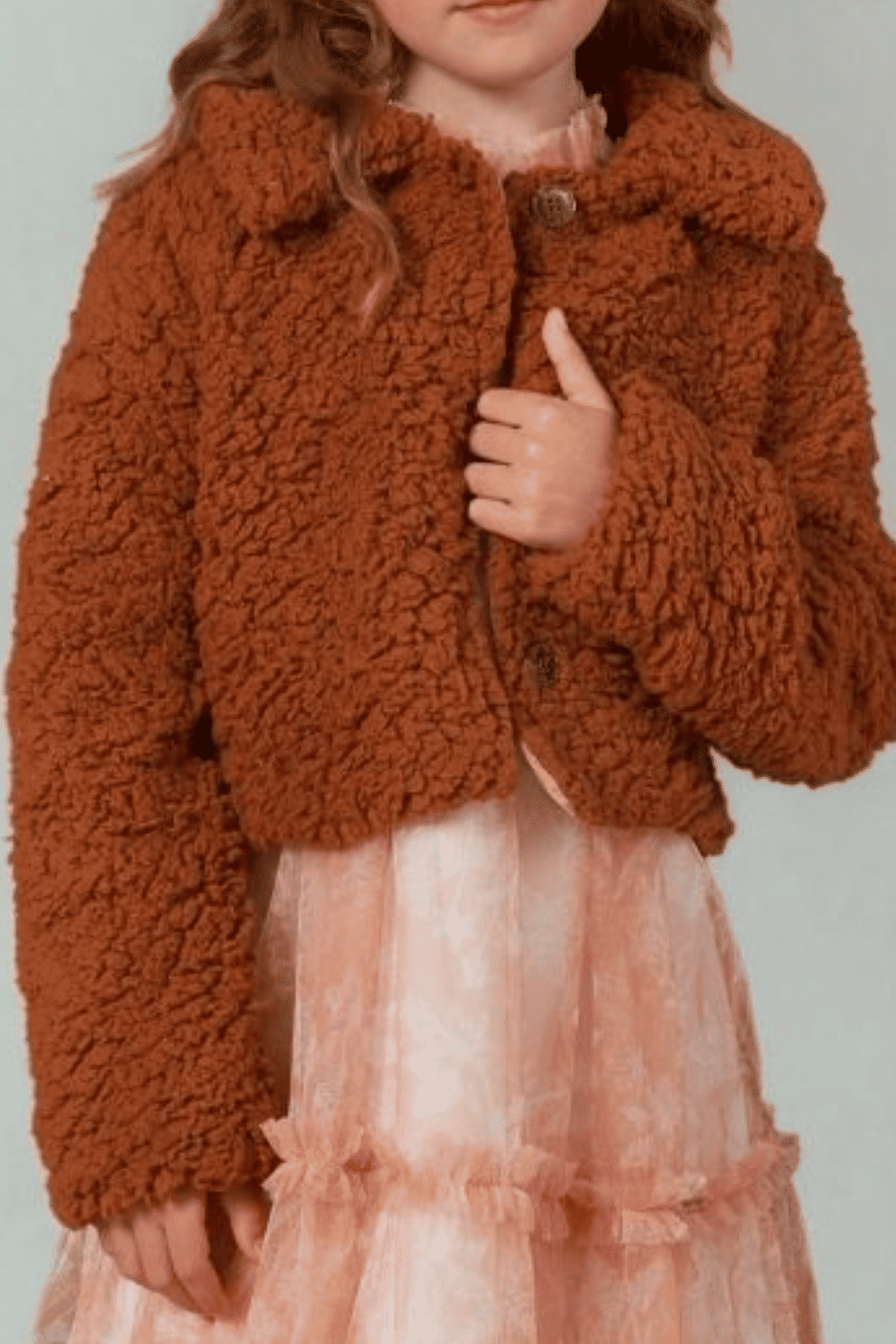 Casaco de malha teddy Casaco de malha teddy