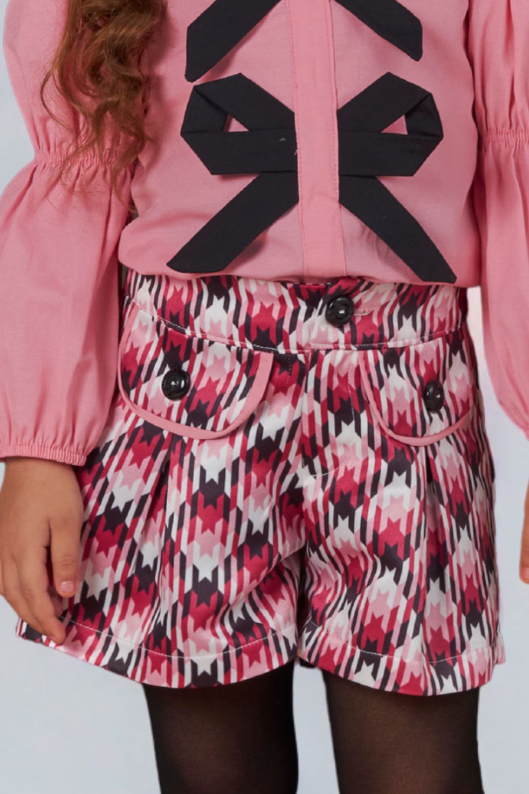 Conjunto camisa e short estampado