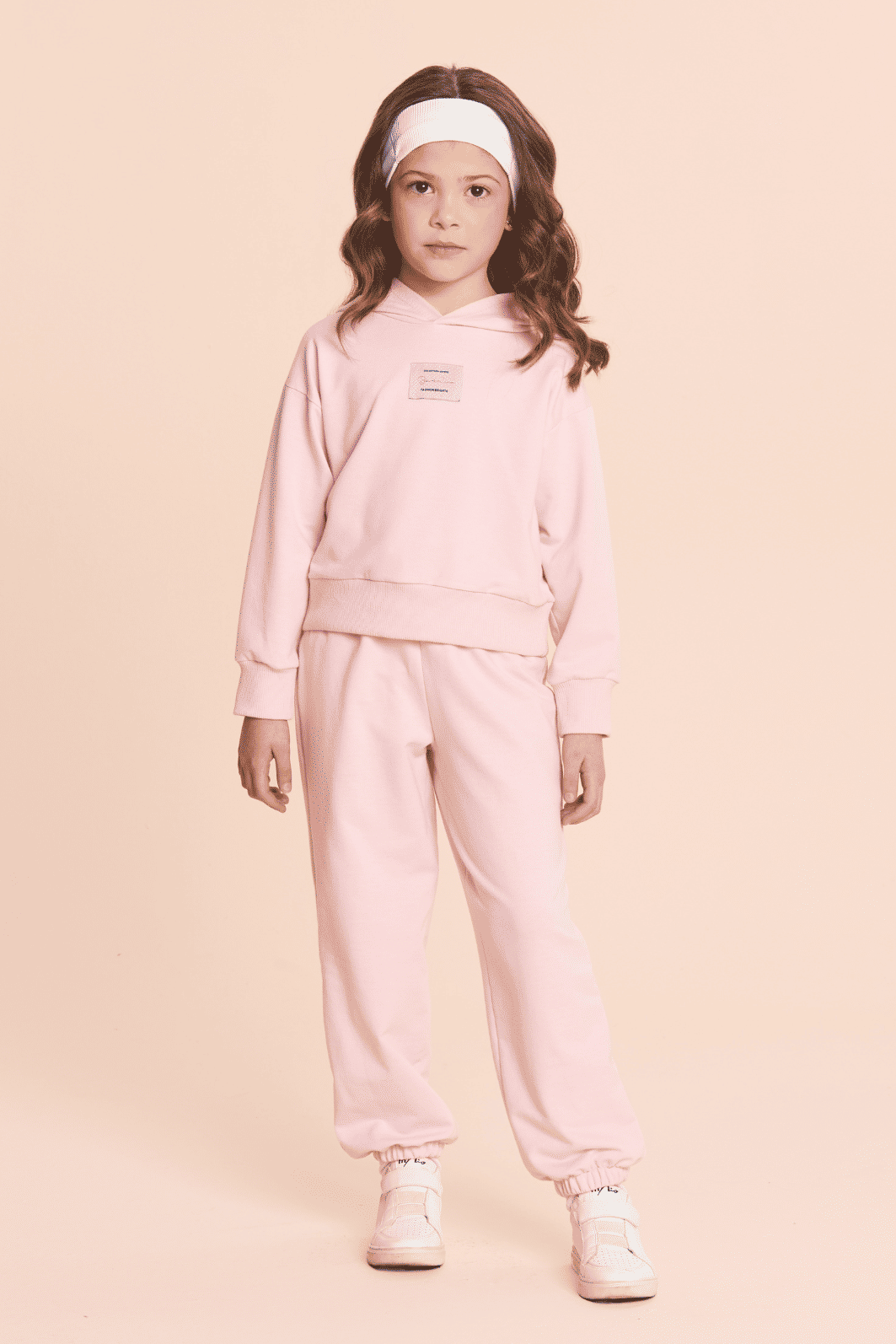 Conjunto de moletinho rosa bebê Conjunto de moletinho rosa bebê