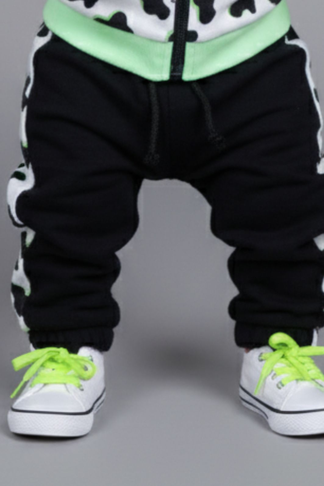 Conjunto de moletinho estampa de vaquinha