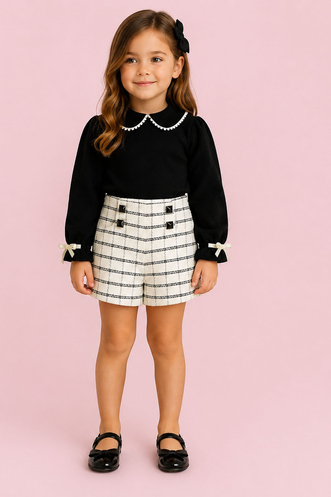 Conjunto Blusa De Air Flow E Short de Jacquard Conjunto Blusa De Air Flow E Short de Jacquard