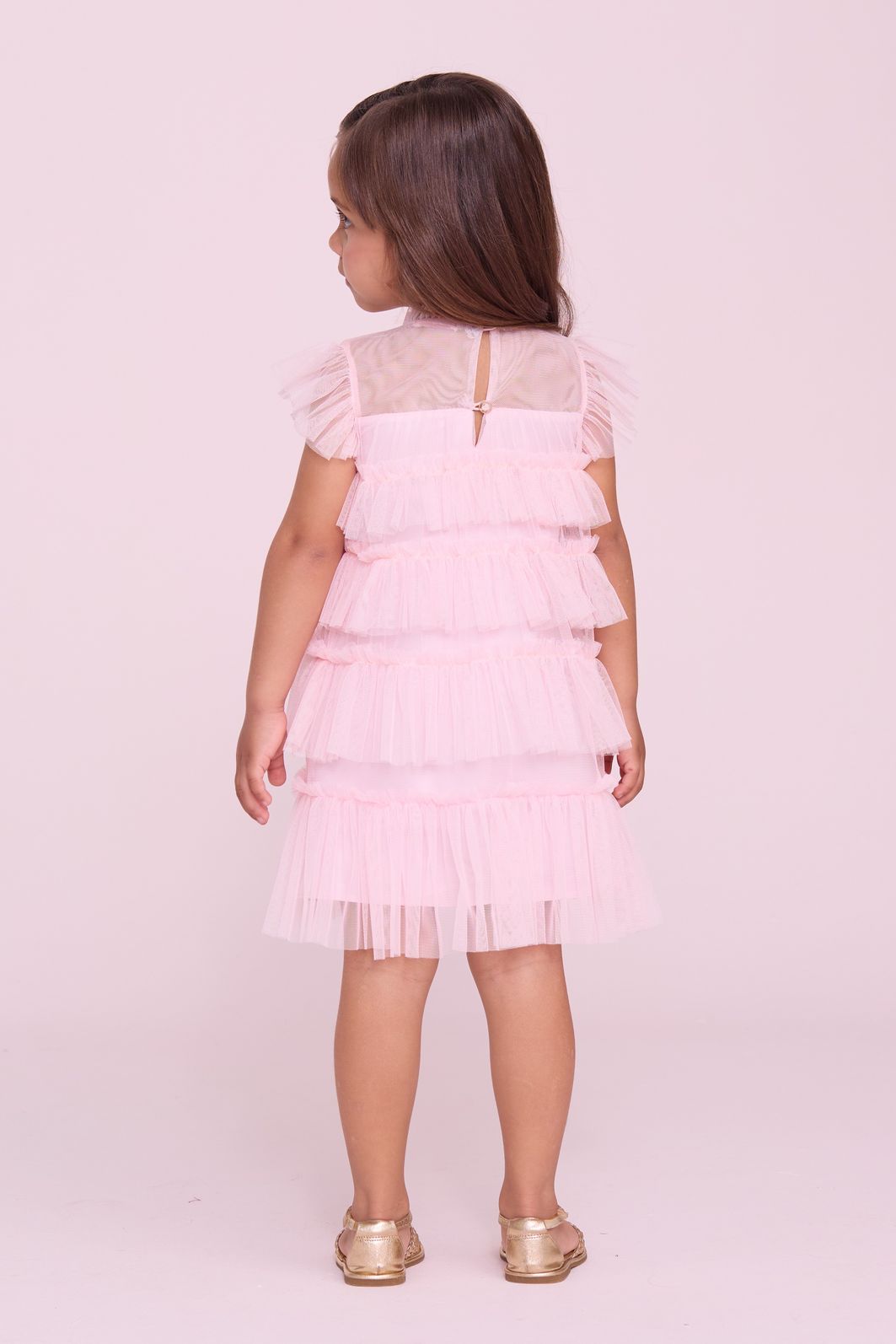 Vestido De Tule Com Pérolas Vestido De Tule Com Pérolas