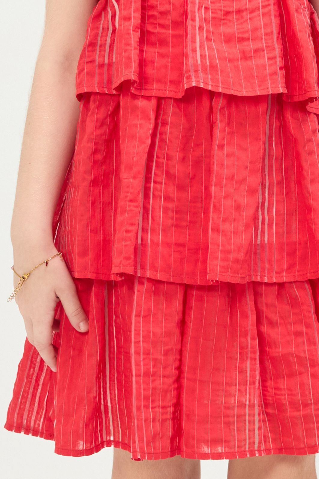 Vestido três marias com laços nas alças Vestido três marias com laços nas alças