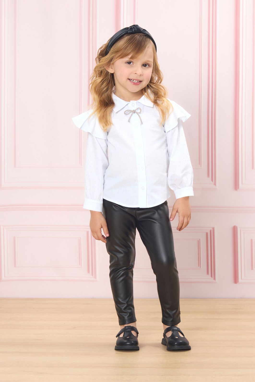 Calça de couro Calça de couro