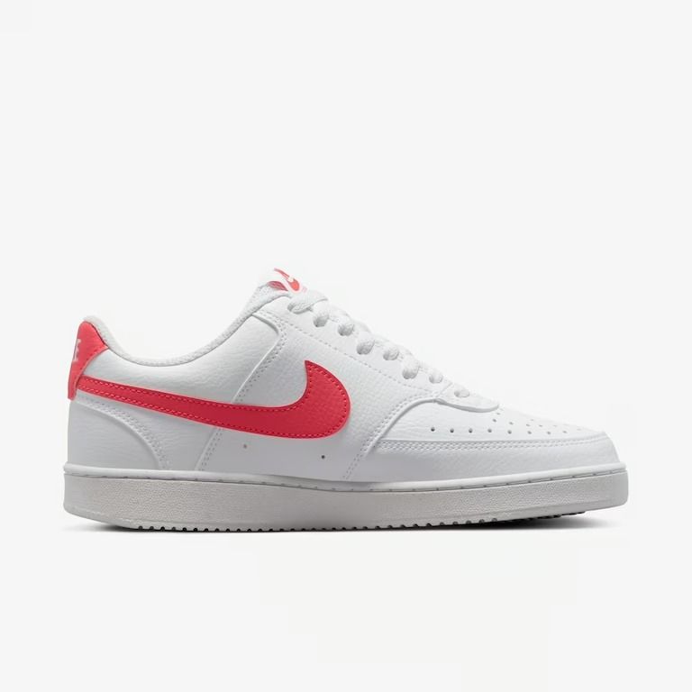 Tênis Nike Court Vision Lo Feminino Cor Branco/Coral Tênis Nike Court Vision Lo Feminino Cor Branco/Coral