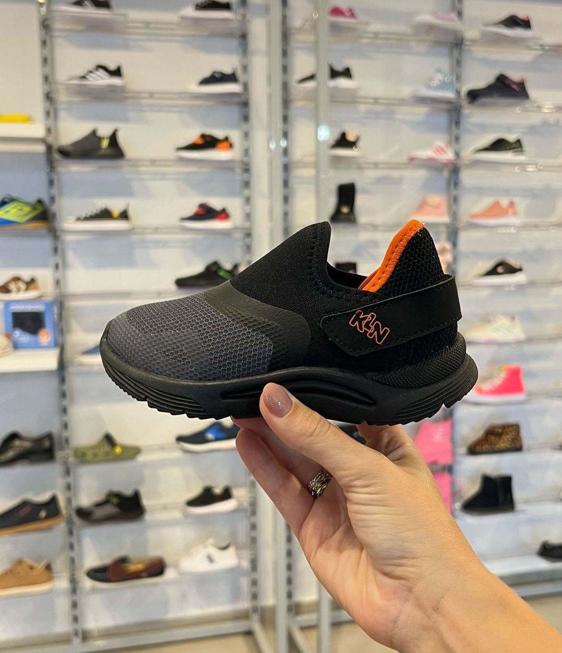 Tênis Klin New Sport Mini Infantil Preto