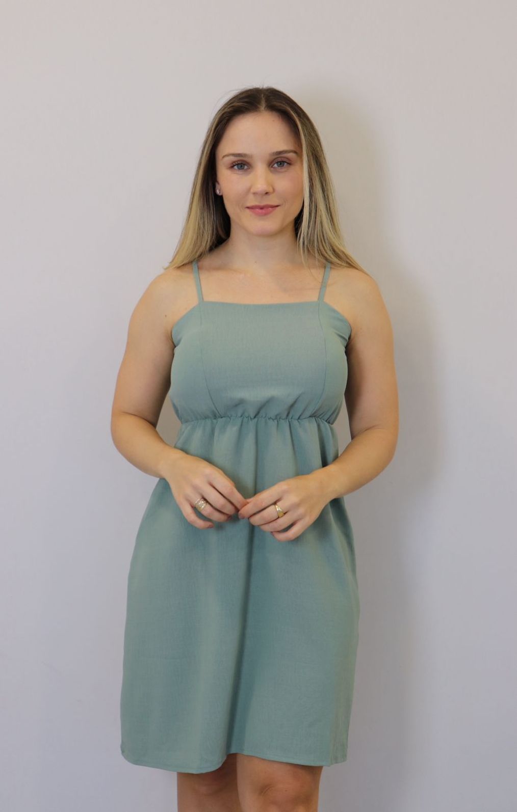 Vestido Kodos Curto Feminino Cor Verde Vestido Kodos Curto Feminino Cor Verde