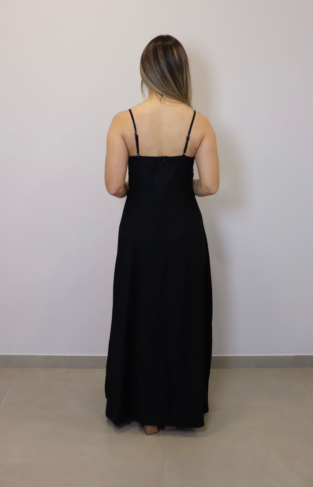 Vestido Bellina Feminino Cor Preto