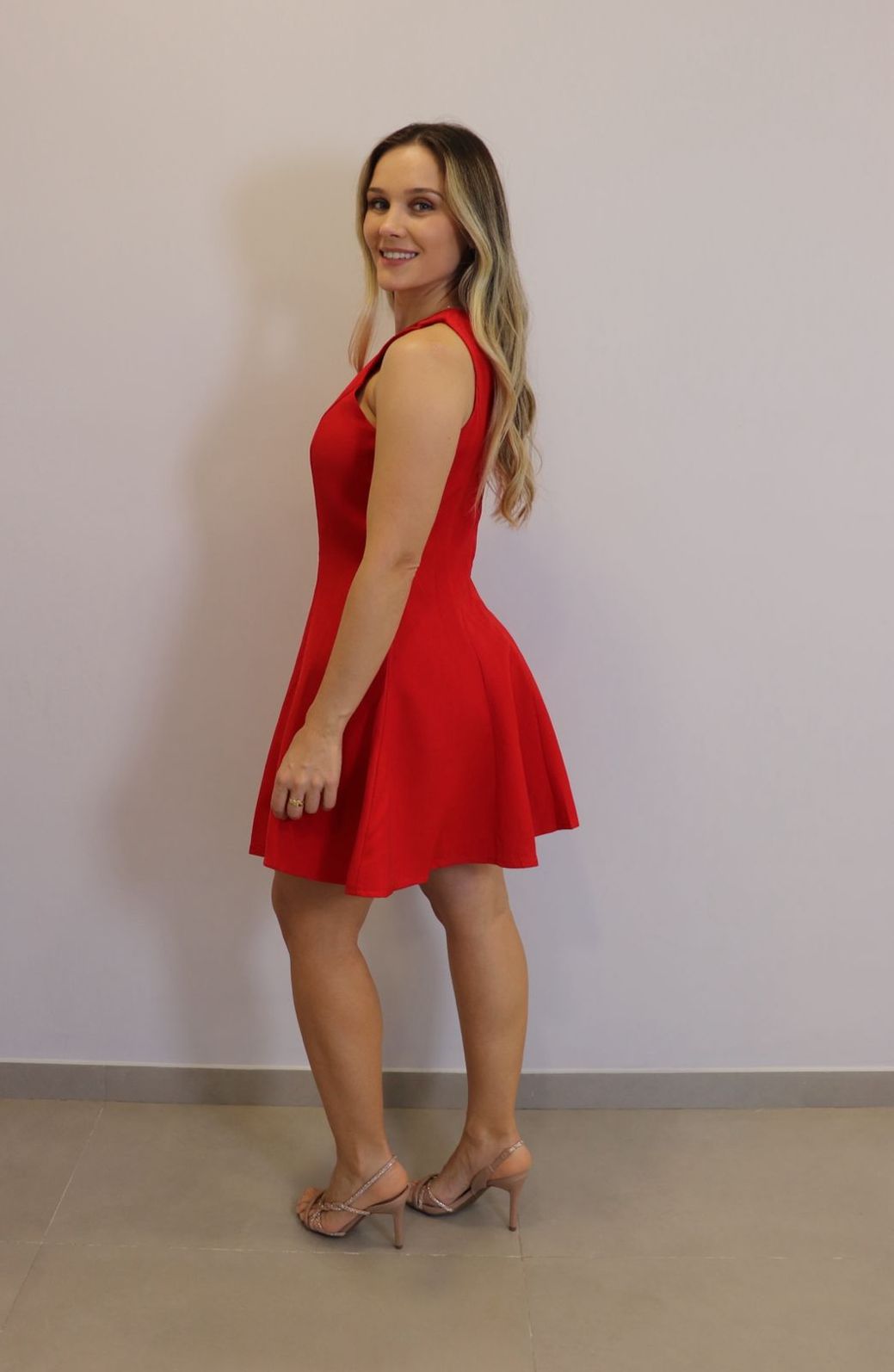 Vestido My Crush Feminino Cor Vermelho