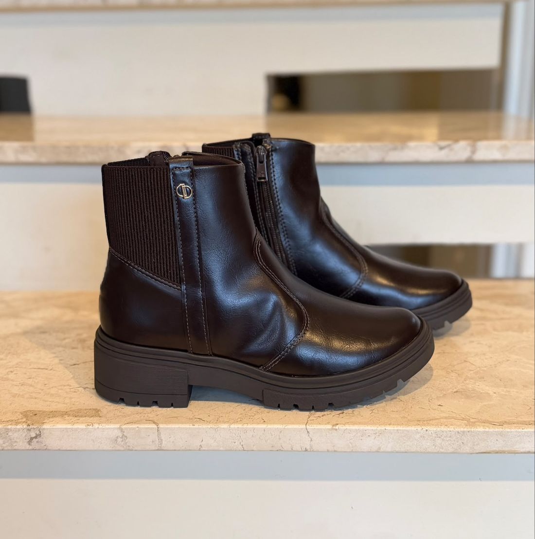 Coturno Dakota Cano Curto Feminino Cor Marrom Coturno Dakota Cano Curto Feminino Cor Marrom