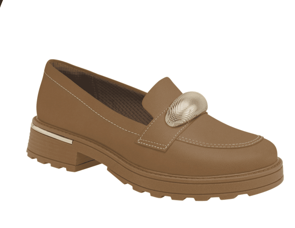 Mocassim Loafer Picadilly Feminino Cor Mascavo Mocassim Loafer Picadilly Feminino Cor Mascavo