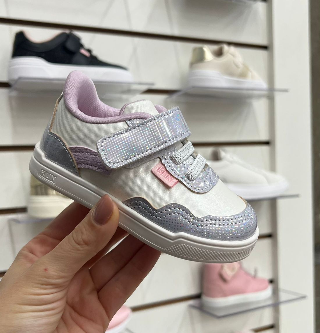 Tênis Klin Sky Infantil Feminino Cor Branco