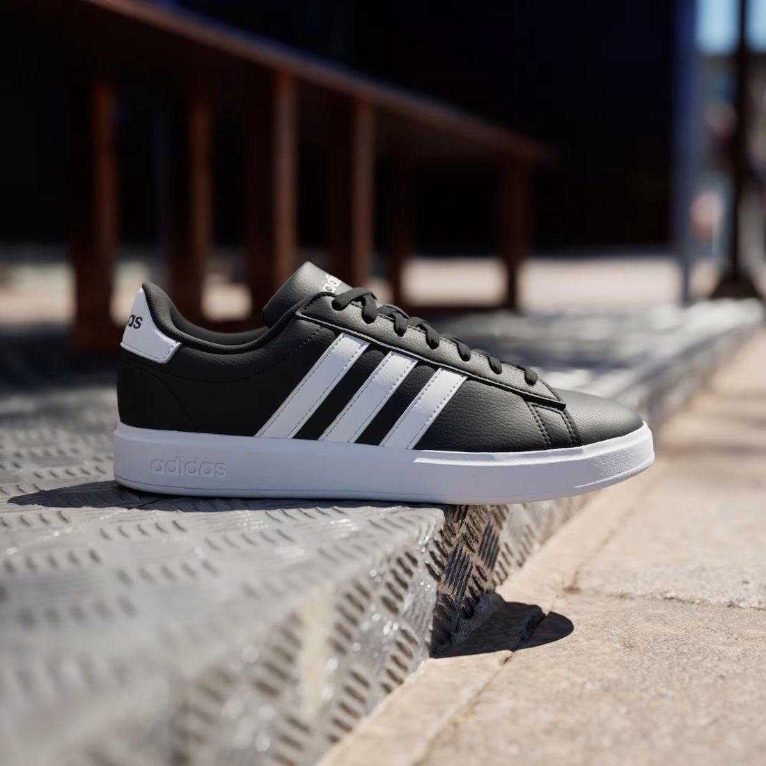 Tênis Adidas Grand Court 2.0 Masculino Cor Preto Tênis Adidas Grand Court 2.0 Masculino Cor Preto