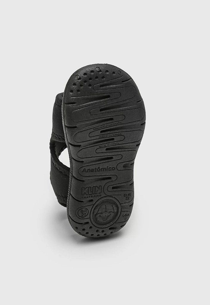 Papete Klin Tic Tac Infantil Masculino Cor Preto