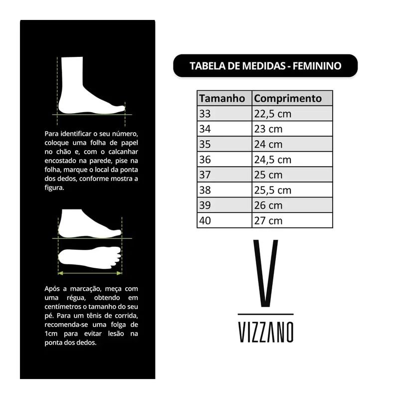 Papete Vizzano Com Brilho Feminino Cor Ouro Rosado Papete Vizzano Com Brilho Feminino Cor Ouro Rosado