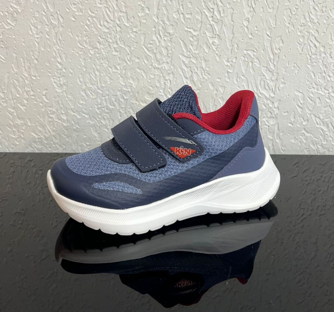 Tênis Klin Freedom Mini Infantil Masculino Cor Azul Marinho
