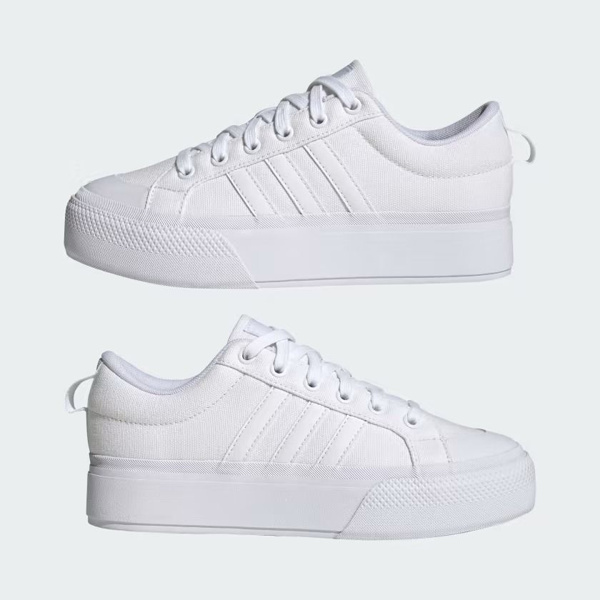Tênis Adidas Bravada 2.0 Platform Feminino Cor Branco Tênis Adidas Bravada 2.0 Platform Feminino Cor Branco