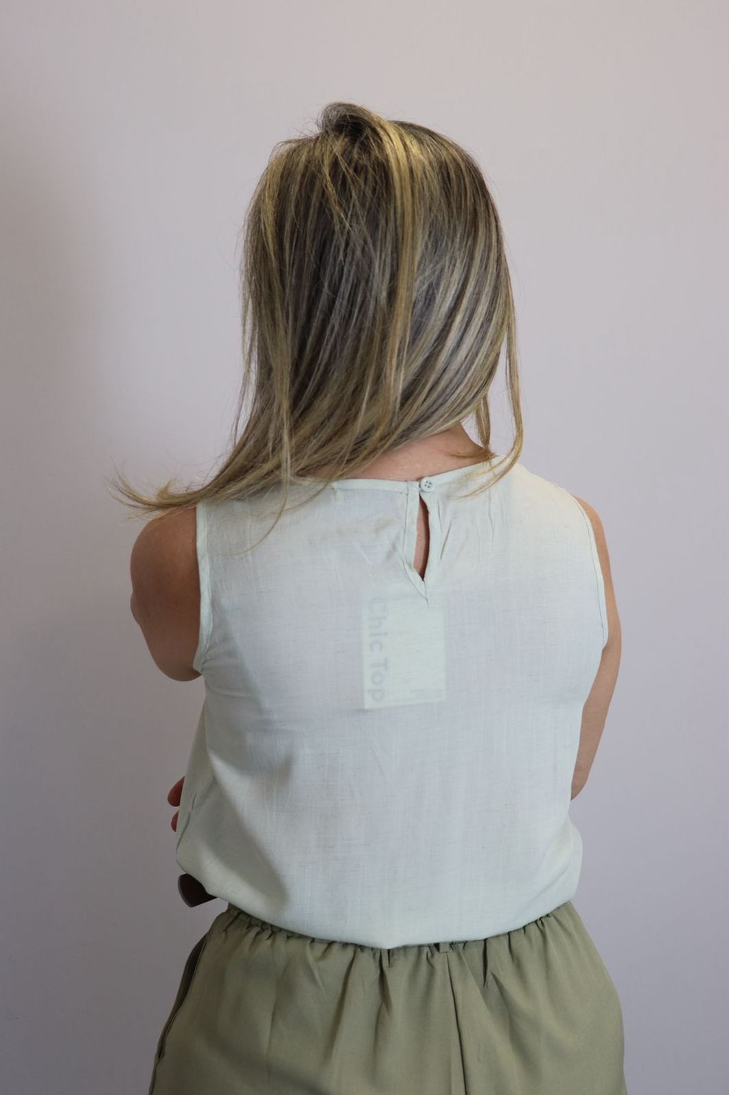 Blusa Maxma Regata Feminino Cor Verde