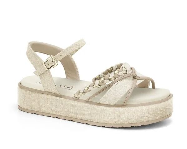 Sandália Papete Ramarim Feminino Cor Natural Sandália Papete Ramarim Feminino Cor Natural