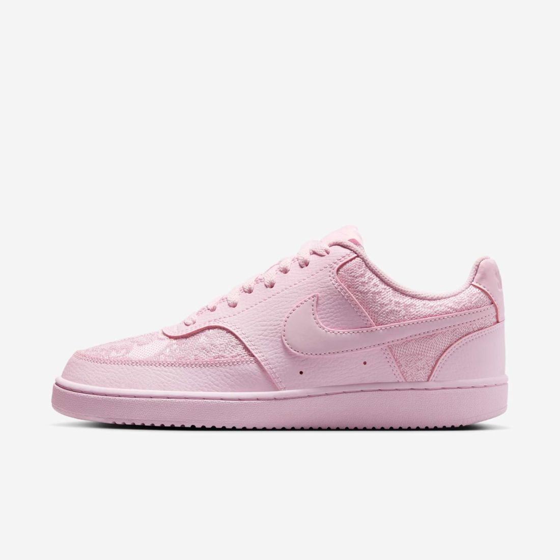 Tênis Nike Court Vision Lo Feminino Cor Rosa Tênis Nike Court Vision Lo Feminino Cor Rosa