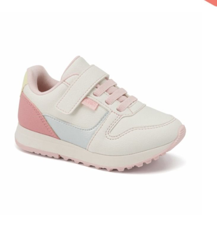 Tênis Klin Walk Mini Infantil Feminino Cor Branco