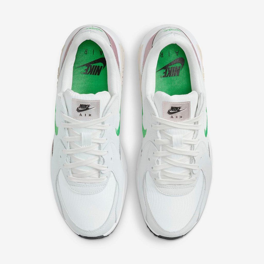 Tênis Nike Air Max Excee Feminino Cor Branco/Verde Tênis Nike Air Max Excee Feminino Cor Branco/Verde