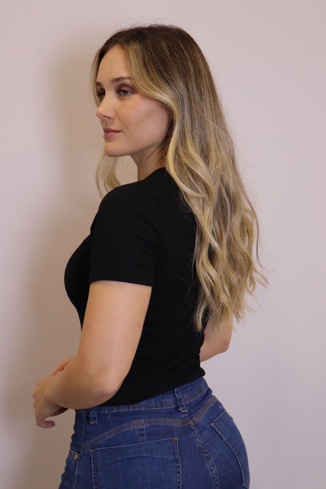 Blusa Cropped Lzt Ribana Feminino Cor Preto Blusa Cropped Lzt Ribana Feminino Cor Preto