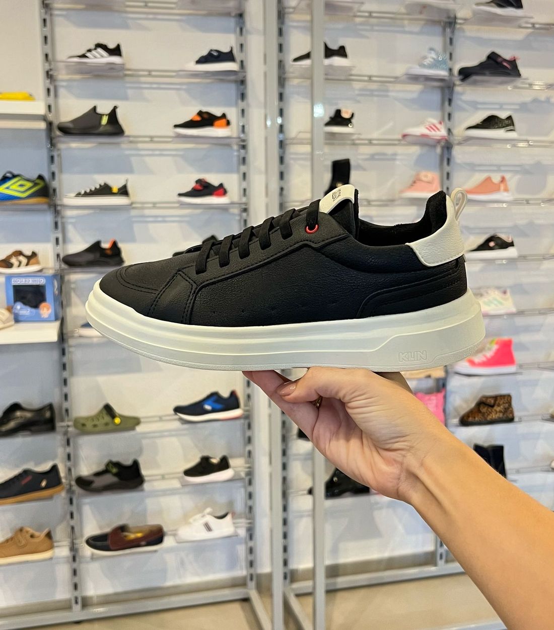 Tênis Klin Capri Infantil Masculino Cor Preto Tênis Klin Capri Infantil Masculino Cor Preto